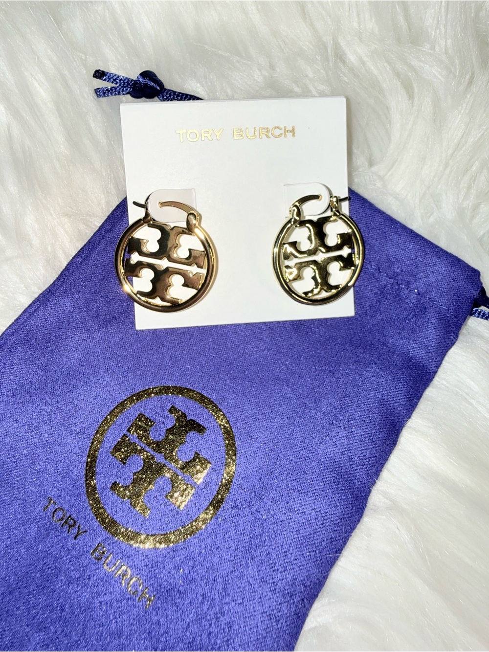 Tory Burch Miller Gold Hoop